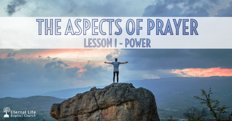 The Aspects of Prayer #1